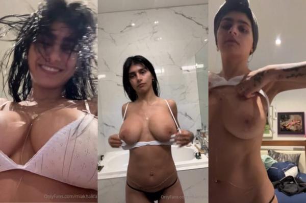 Mia Khalifa Post Shower Tease Video Leaked