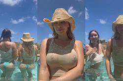 Daisy Keech Pool Titty Tease Video Leaked