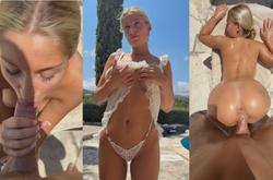 Molly Mercedes Poolside BG Fuck Video Leaked